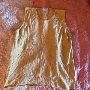 JRT Yellow Sleeveless Top